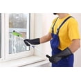 thumbnail image 4 of 4 Pairs Rubber Kitchen Dishwashing Gloves - Reusable Household Cleaning Gloves for Washing Dishes and Cleaning Tasks, Flexible Long-lasting and Non-Slip (Medium, Black), 4 of 6