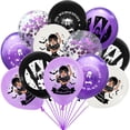 thumbnail image 4 of Globos decorativos para cumpleaños alusivos a Merlina, 4 of 5