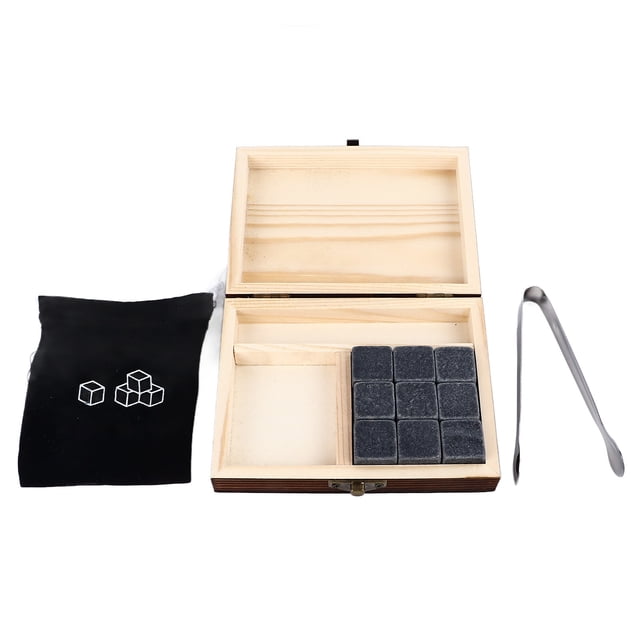Bebada File Pieds, Whisky Stones Reclable Prácico para El Hogar