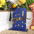 thumbnail image 2 of HLONK 2025 Graduation Season Decoration Grad Party Decor Graduation Party Grad Party Table Wood Sign Holiday Decorations for Home Festival Decor, 2 of 9
