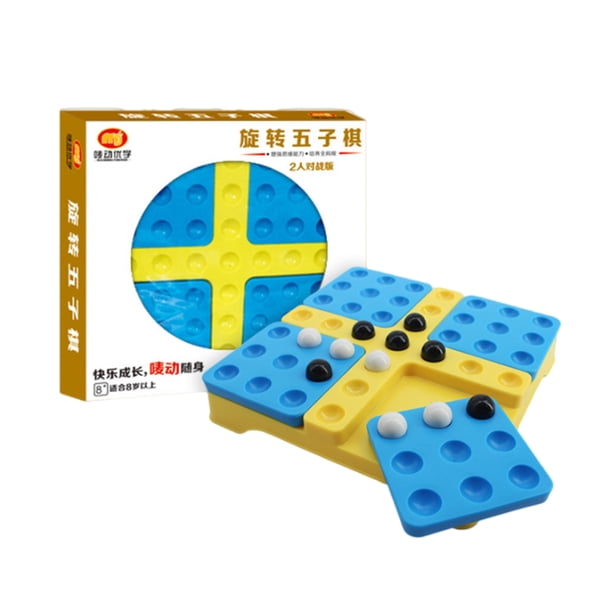 Divertidos juegos familiares de tablero de ajedrez Pentago The Mind Twisting Game juego de rompecabezas para padres juego de mesa de ajedrez multijugador para niños y adultos