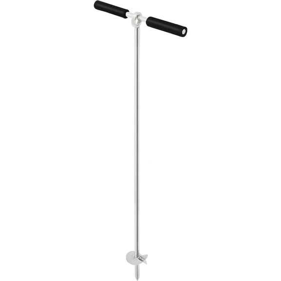 Sand Anchor, 36" Length Auger to The Beach and Sandbar, 316 Stainless Steel Screw Anchor with Removable Handle, Bungee Line & Carry Bag, for Jet Ski PWC Pontoon Kayak