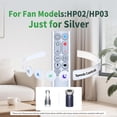 thumbnail image 2 of Replacement Remote Control for Dyson Pure Hot Cool Fan Heater HP02 HP03 967826-02 967826-03, 2 of 7