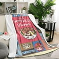 thumbnail image 2 of Cute Ramen Soup Throw Blanket Soft Flannel Blankets for Bed Couch Plush Cozy Blanket for Adults Kids 40x50 Inch, 2 of 6