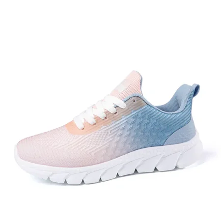 

Women‘s Casual Sneakers Color-block Lightweight Running Shoes