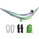thumbnail image 5 of Hamaca para acampar al aire libre, hamaca doble individual a juego con colores de tela de paracaídas, 5 of 5