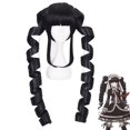 thumbnail image 3 of Peluca de Cosplay KAPVXRKI Trigger Happy Havoc Yasuhiro Taeko Celestia Ludenberg Dangan Ronpa Resistente al Calor de Fibra Sintética para Fiesta de Disfraces y Juego de Roles + Gorra para Peluca, 3 of 6