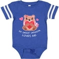 thumbnail image 3 of Inktastic My Great Grandpa Loves Me Bear and Hearts Boys or Girls Baby Bodysuit, 3 of 5