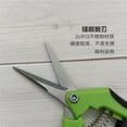 thumbnail image 6 of Miniature, pointed gardening shears for precise pruning - lightweight stainless steel handheld pruning shears, flower trimmers, and bonsai shears., 6 of 9