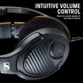 thumbnail image 5 of Massdrop x Sennheiser PC37X Gaming Headset Noise-Cancelling Microphone with Over-Ear Open-Back Design, 10 ft Detachable Cable, and Velour Earpads,Black, 5 of 12