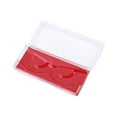 thumbnail image 5 of Unique Bargains 1 Set Durable Rectangular Eyelash Storage Case Red Plastic, 5 of 6