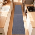 thumbnail image 6 of MeyJey Kitchen Rug Set 2 Piece, Non Slip Kitchen Floor Mats Machine Washable Mats for Home Floor and Living Room,Blue, 6 of 15