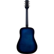 Mitchell Launch D75S Starter Dreadnought Acoustic Guitar - Blue Burst