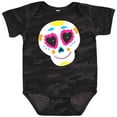 thumbnail image 3 of Inktastic Decorated Skull Boys or Girls Baby Bodysuit, 3 of 5