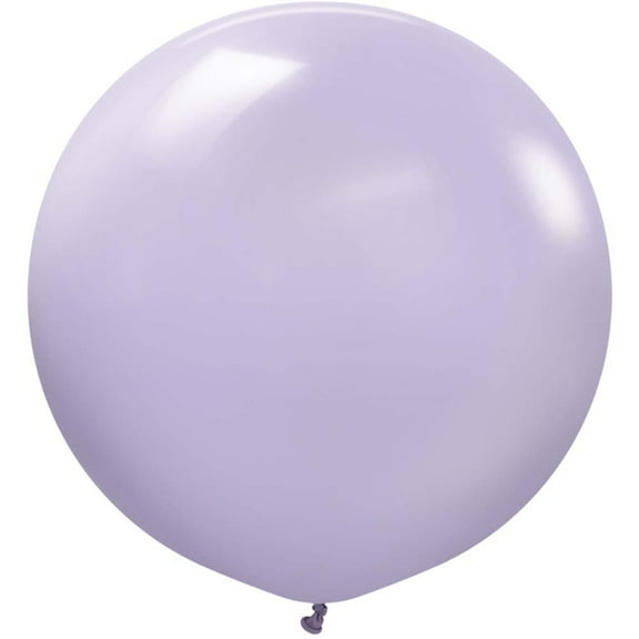 24 inch Kalisan Standard Lilac Latex Balloons (2 Pack) - Party Supplies Decorations