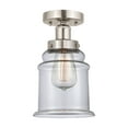 thumbnail image 5 of Innovations Lighting  Edison Canton - 1 Light 6" Semi-Flush Mount Clear/Polished Chrome, 5 of 5