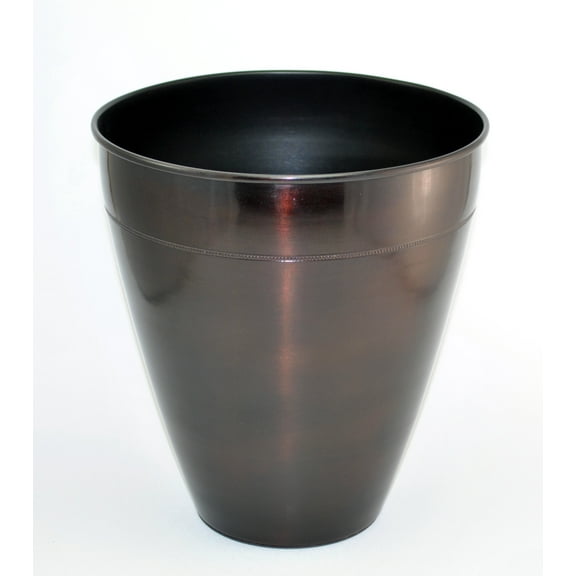 3SCompany Gramercy Stainless Steel 2 Gal Open Top Trash Can, Bronze