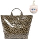 thumbnail image 1 of Stellaya - Bolso de mano para mujer, con estamp de letras, bolsa de mano transparente de PVC para mujer, bolsa de mano con estamp de leopardo, 1 of 3