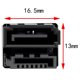 thumbnail image 5 of 2 Piezas PH571 Adaptador de Placa Base de Computadora Adaptador de 180 Grados Conector de Adaptadores de Interfaz SATA 7PIN para Computadoras de Escritorio, 5 of 5