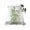 Sage Green, variant on Black Grey Eucalyptus Leaves Flat Sheet Only Twin Size, Soft Breathable Bed Top Sheets for Mattress, Spring Summer Botanical Floral Luxury Bedding Flat Sheets for Home Hotel Bedroom Bed Protection