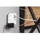 thumbnail image 4 of Extensor de grifo de pared Philips EZfit de 5 salidas con protección contra sobretensiones, 4 of 7