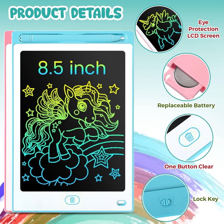 Gkcity LCD Writing Tablet, 8.5 Inch, 2-Pack photo 2
