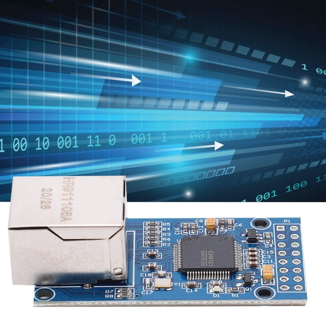 Networking Serial to Ethernet Module Port Server Single Chip Microcomputer Networking Board CH9121