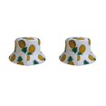thumbnail image 1 of Sombrero de pescador Qarigey Estampado Estilo Simple Decoración Tipo 1 L 2piezas, 1 of 5