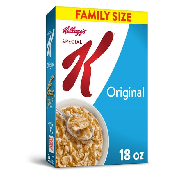 Kellogg's Special K Breakfast Cereal, Original, Family Size, Made with