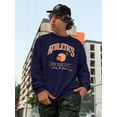 thumbnail image 2 of Nyc Athletics Varsity Style Sweatshirt Men -Image by Shutterstock, Male Small, 2 of 4