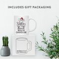 thumbnail image 4 of Koyal Wholesale Santa Claus Ceramic Coffee Mug, Santa's Favorite Mental Health Counselor, 4 of 5