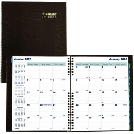 Blueline 2020 Monthly Planner, 16-Month, Sept. 2019 to Dec. 2020 ...