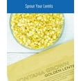 thumbnail image 7 of Certified Glyphosate Residue Free Yellow Lentils | Montana Grown | 4 lb Linen Drawstring Bag | Non-GMO | Kosher | Vegan | Non-Irradiated (Will Sprout), 7 of 7