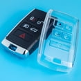 thumbnail image 2 of Transparent Clear Car Key Fob Cover Case Holder Bag for Range Rover 2018-2023, 2 of 6