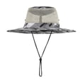 thumbnail image 3 of Women Sun Hat Wide Brim Cap Leisure Adjustable Buckle Visor Cap, 3 of 6