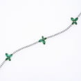 thumbnail image 4 of 3.5 Carat Emerald Butterfly and Diamond Charm Tennis Bracelet, 4 of 8