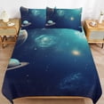 thumbnail image 2 of Duvet Cover Queen Size Galaxy Star Outer Space 3 Pcs Duvet Cover Set Bedding Sets Queen Soft Breathable, 2 of 6