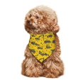 thumbnail image 4 of Naloa Vintage Excavator Dog Bandanas 1PC Washable Triangle Dog Scarfs Premium Durable Fabric, for Small Medium Large Dogs and Cats, 4 of 6