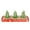 Green, variant on Zmeidao 3Pcs Christmas Tealight Candles, Christmas Decorative Candles, Pine Cones, Christmas Tree, House Candles Gifts for Christmas Decor Party Bedroom Room Table Decorations