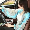 thumbnail image 6 of Women Thin Shoulder Shawl Multi Colour Arm Cover Outdoor Sunscreen Sleeves, 6 of 19
