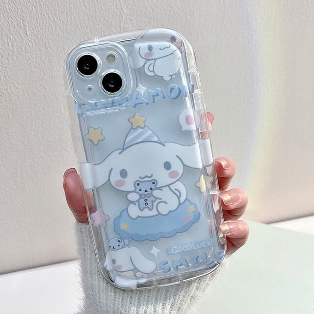 Hello Kitty Kuromi Clear Phone Case For Xiaomi Redmi Note 12 Turbo 11 Pro Plus 11S 9S 10 9 8 Pro Max 10T 9T Cartoon Soft Cover LXY