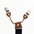 thumbnail image 3 of Toddler Kids 4 Clips Adjustable Suspenders Children'S Striped Navy, 3 of 8