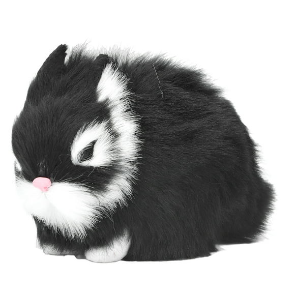 Stuffed Animal Doll Rabbits Stuffed Doll Cute Rabbits Ornaments Plush Rabbits Imitation Animal Rabbits Miniature Plush Rabbits Plastic Plush Material Soft Comfortable Durable