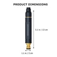 thumbnail image 2 of Heavy Duty Hose Nozzle, High Pressure Garden Watering Sprayer for Car Wash, Lawn, Patio (3PCS), 2 of 13