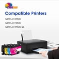 thumbnail image 2 of Cartuchos de tinta Clorisun LC404 compatibles para Brother MFC-J1205W, 2 of 8