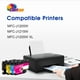 thumbnail image 2 of Cartuchos de tinta Clorisun LC404 compatibles para Brother MFC-J1205W, 2 of 8
