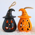 thumbnail image 4 of 6PCS Halloween Lantern Hanging LED Pumpkin Light Pumpkin Lamp for Bar Pub Home, 4 of 10