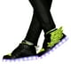 thumbnail image 3 of Zapatillas deportivas con luces LED REDARER para niño: zapatillas altas luminosas recargables por USB de 7 colores, para tallas de 2,5 a 3 años, 3 of 5