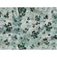 thumbnail image 6 of oneOone Rayon Dark Green Fabric Floral & Greenery Sewing Material Print Fabric By The Yard 56 Inch Wide-UI, 6 of 8