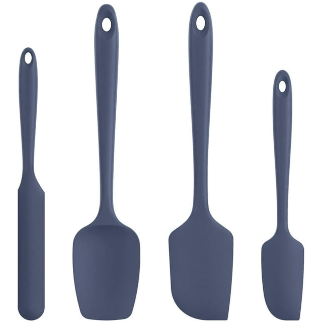 Juego de espátulas de silicona U-Taste, 600 °F, de alta temperatura, aptas para uso alimentario, 4 unidades